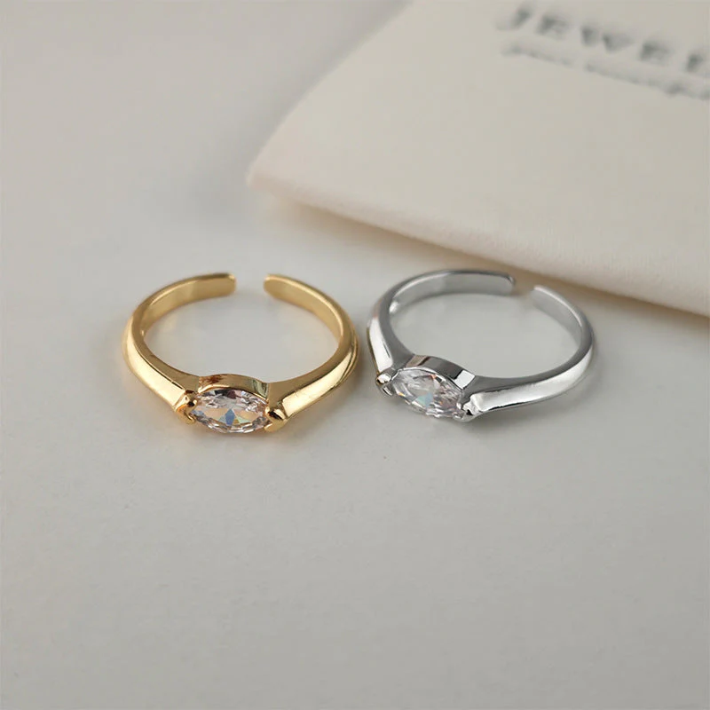 Aya Sterling Ring | Gold 16k - Image 3