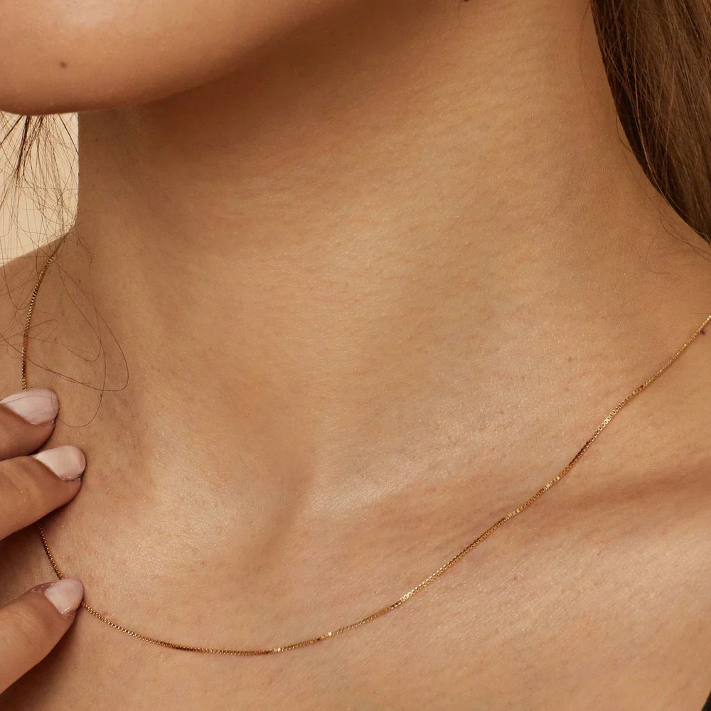 Bodega Box Necklace | Gold 18k - Image 2