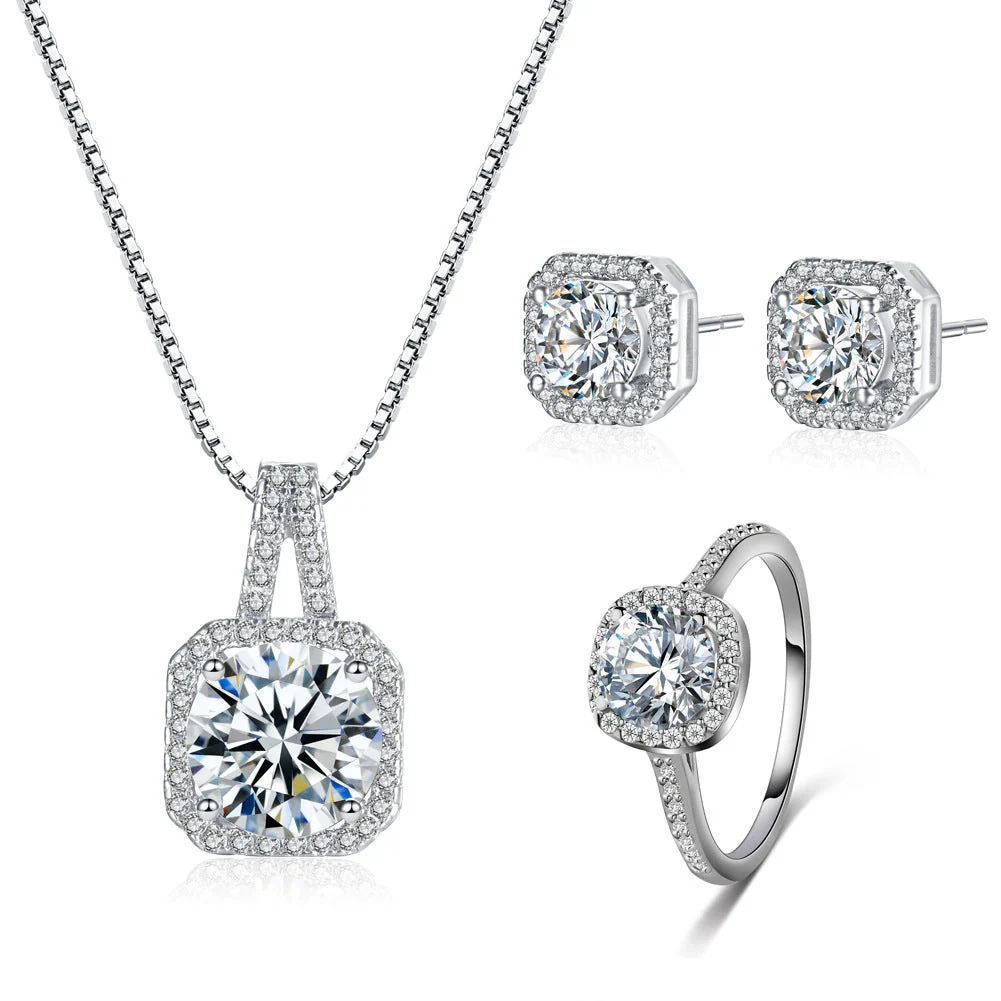 Cassia Rhéne Set | White Gold 16k
