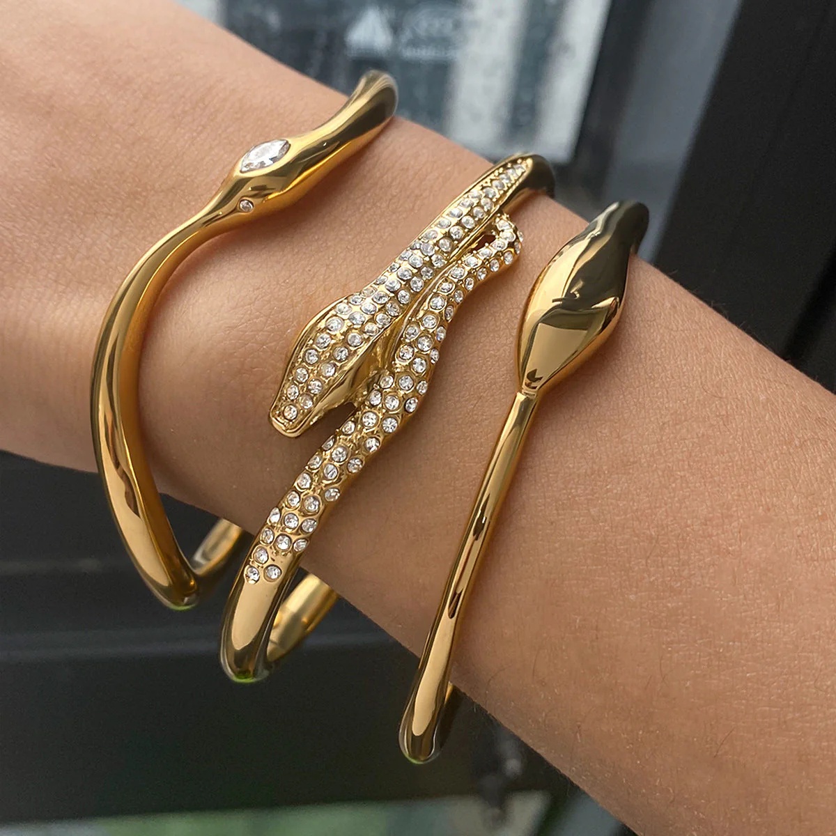 Cassian Veyne Bracelet Set | Gold 18k - Image 2