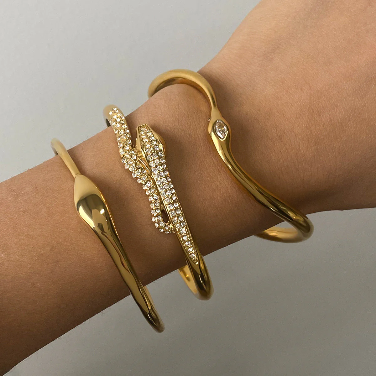 Cassian Veyne Bracelet Set | Gold 18k - Image 3