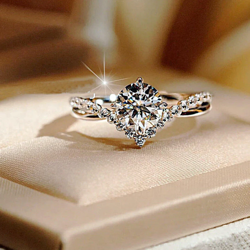 Celina Everhart Ring | White Gold 16k