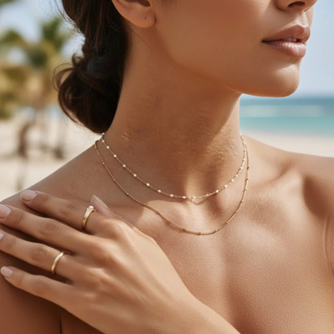 "Desire" Double Layered Choker - Image 6