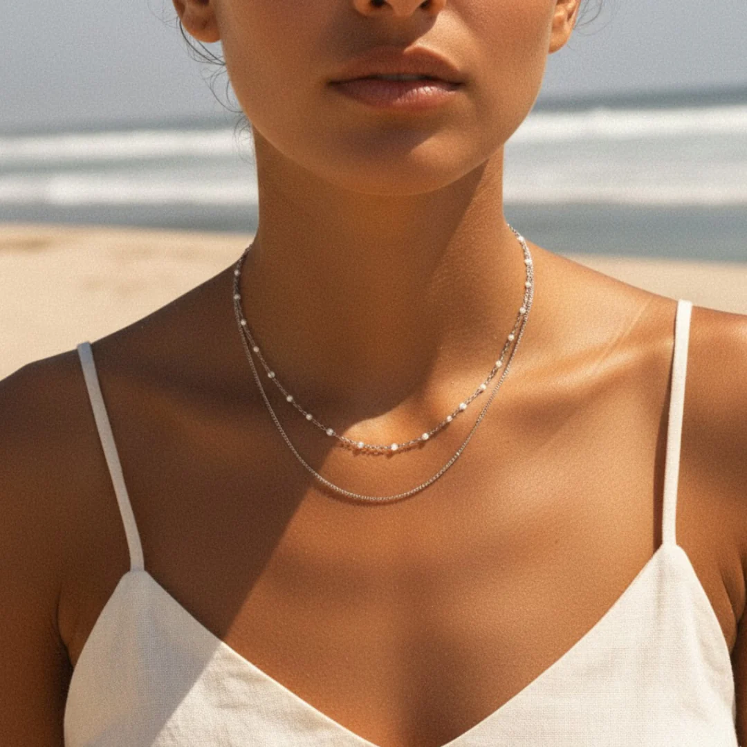 "Desire" Double Layered Choker - Image 9