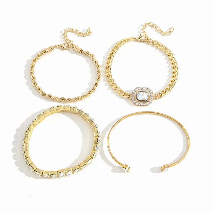 Domitia Calvina Bracelet Set | White Gold 18k - Image 2