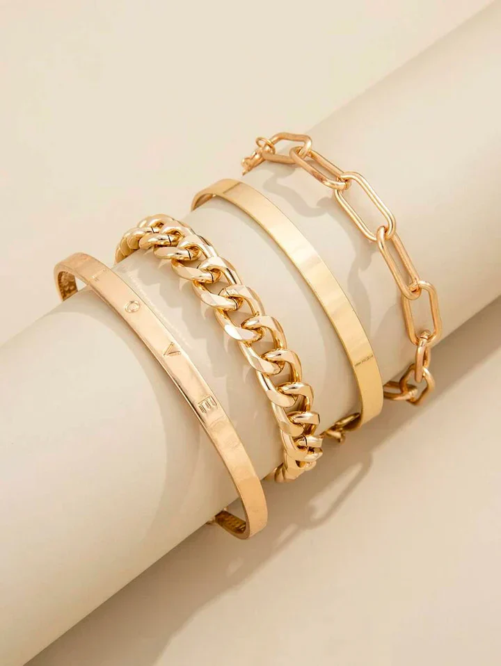 Elan Mercer Bracelet Set | White Gold 18k - Image 5