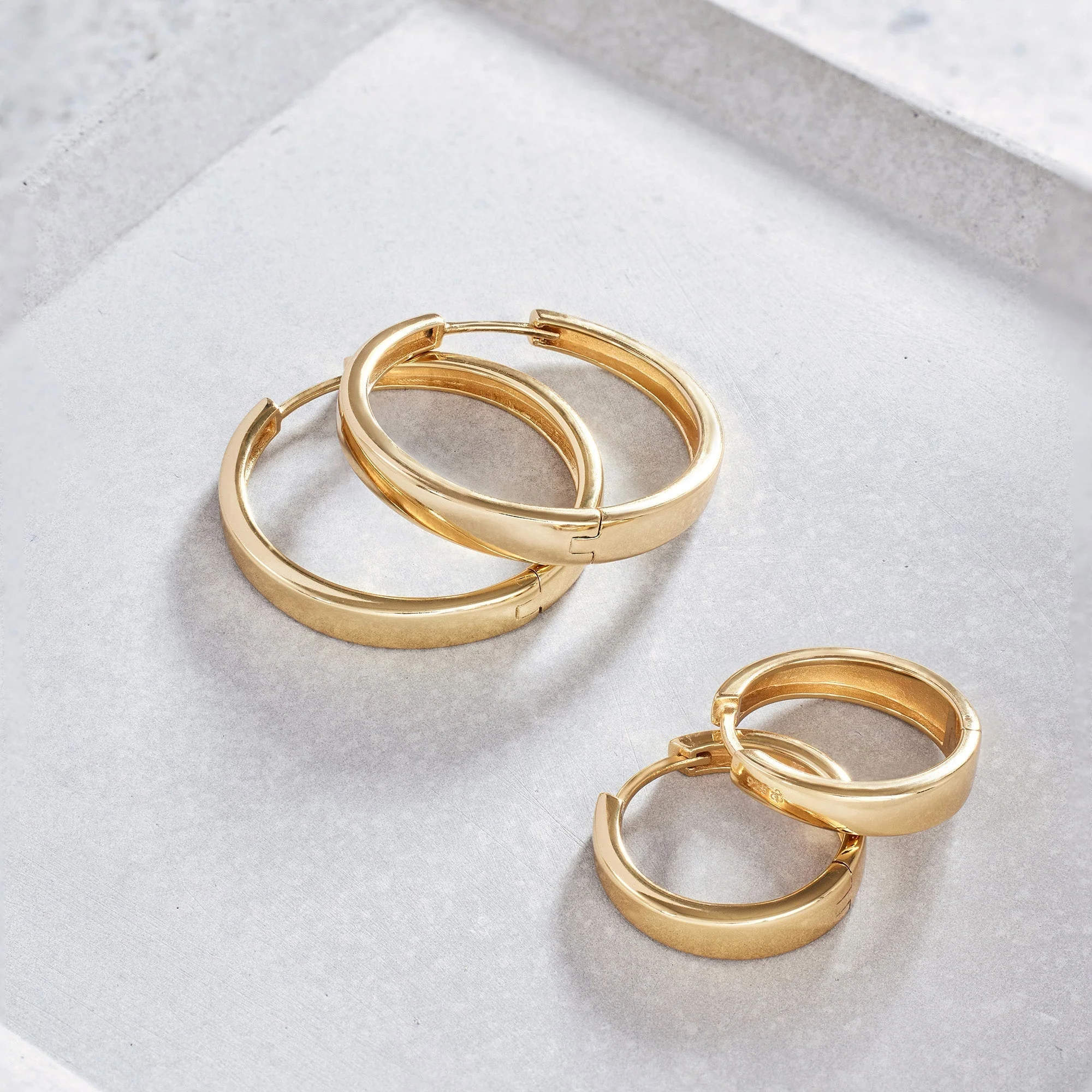 Gia Statement Hoops | Gold 18k - Image 3