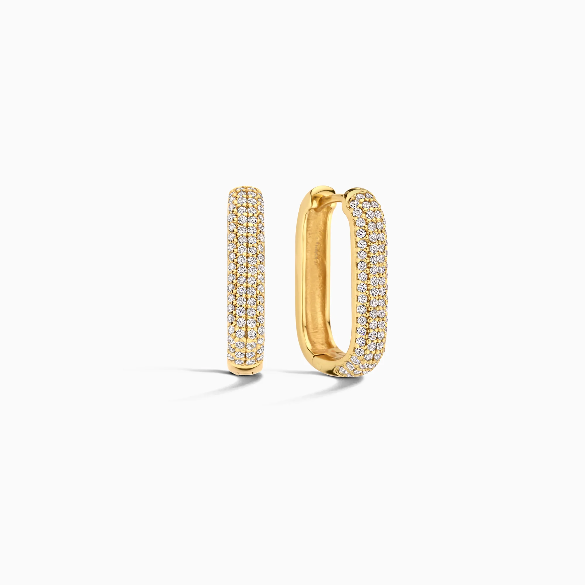 Icon Pavé Hoops | Gold 18k - Image 3