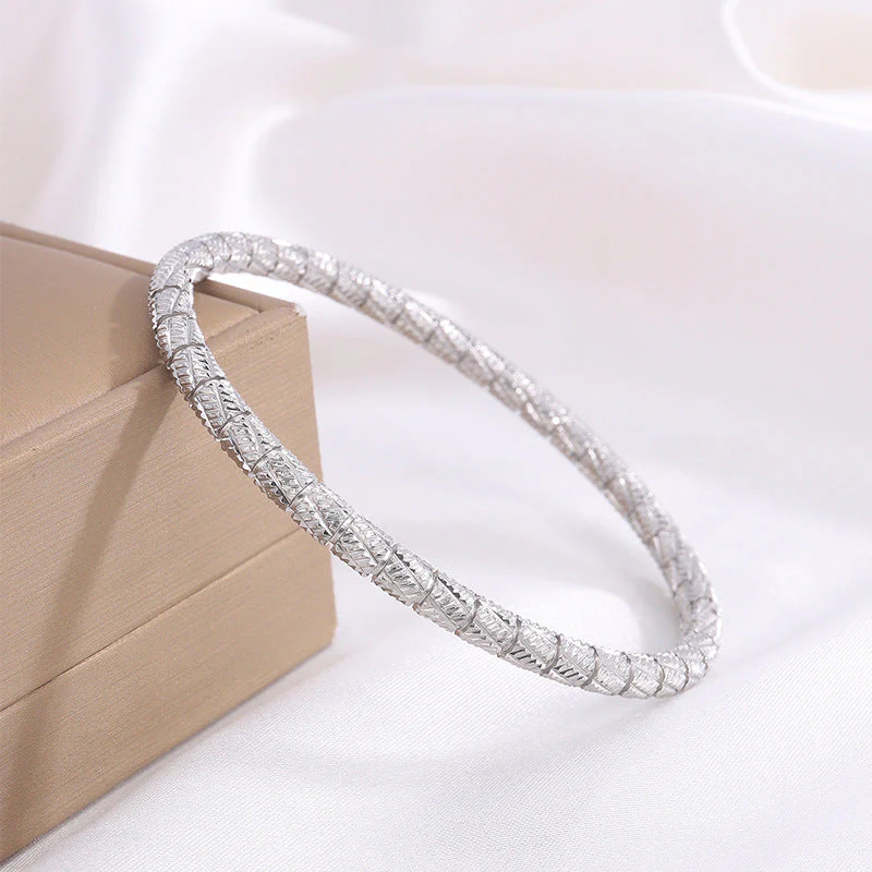 Isavetta Bruni Bracelet | White Gold 16k - Image 2