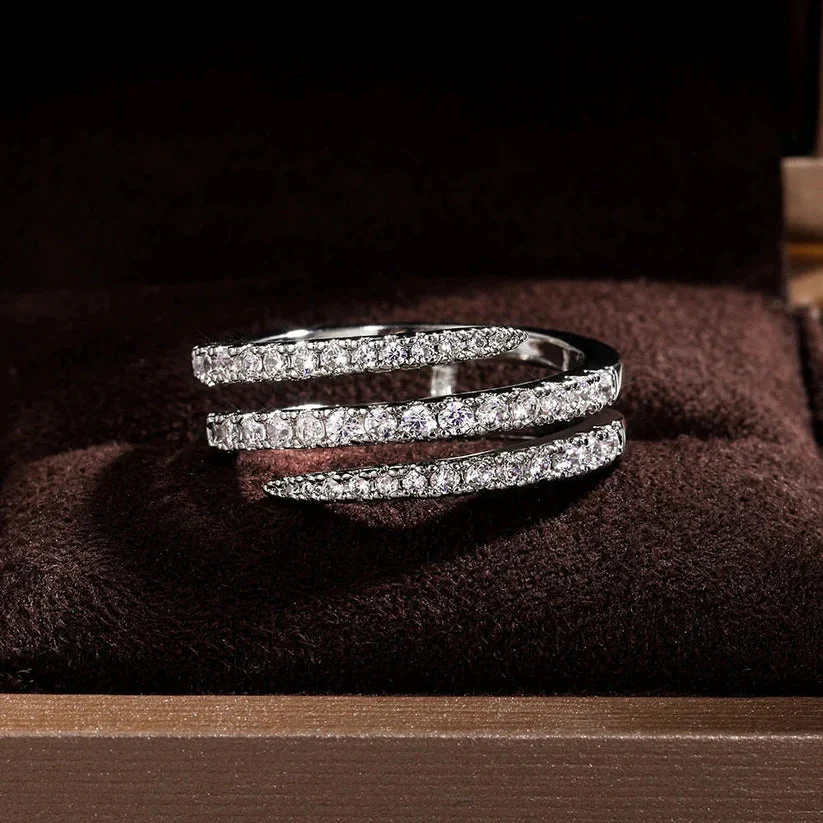 Mariavittoria Sassetti Ring | White Gold 18k
