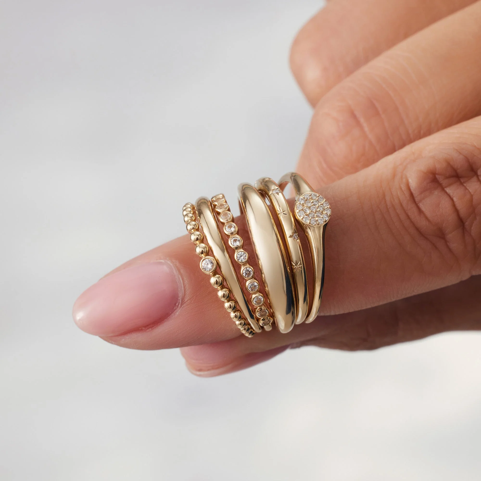 Midi Dome Ring | Gold 14k - Image 5