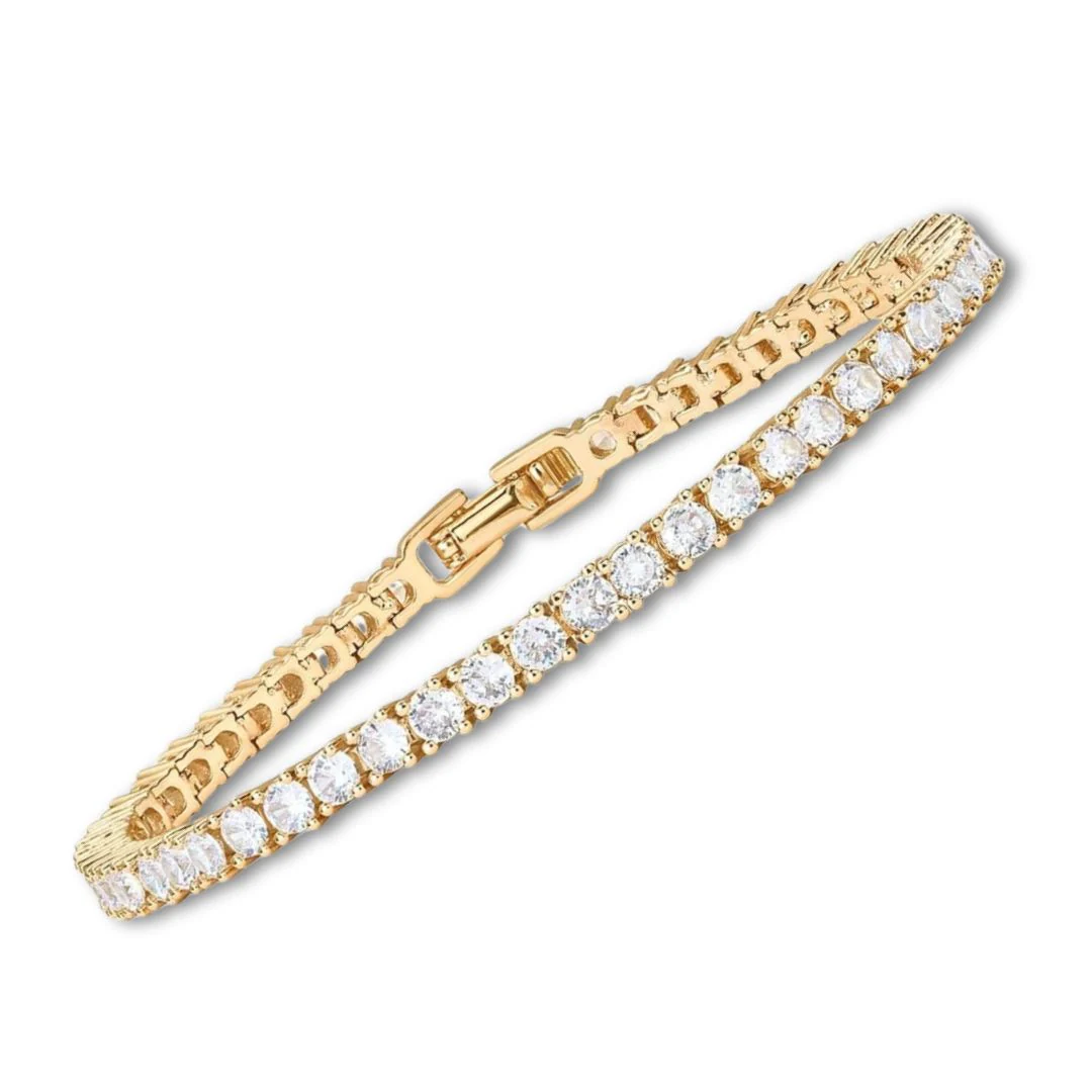 Moissanite Tennis bracelet | White Gold 18k - Image 2