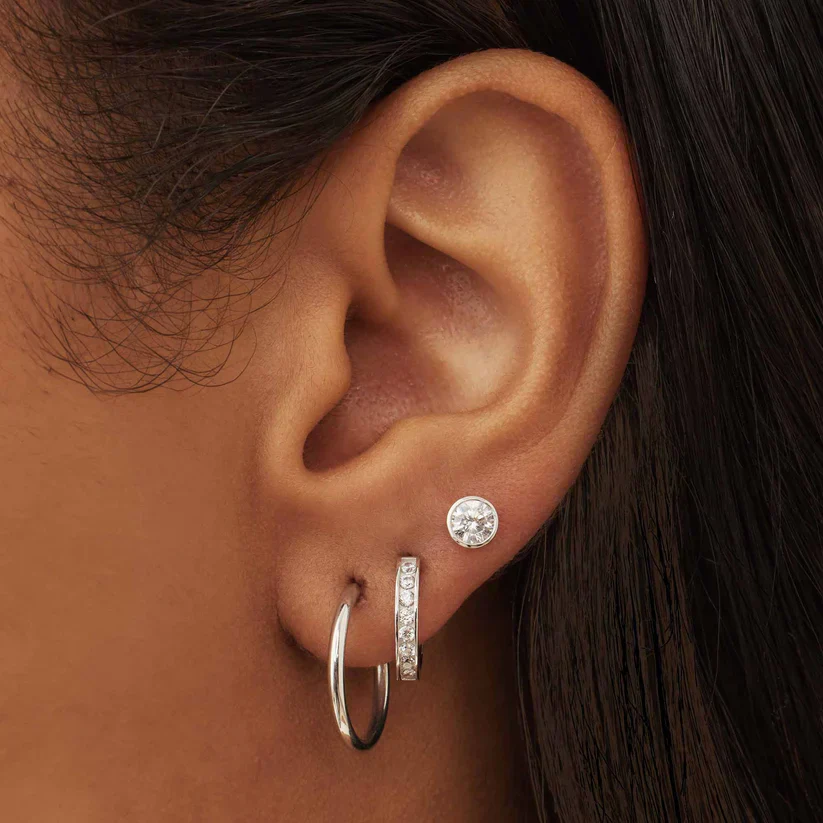 Noémie Sorel Earrings | White Gold 14k - Image 5