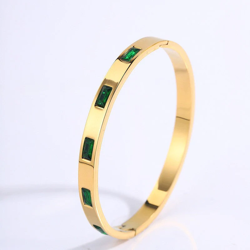 Renata Scarlatti Bracelet Black | Gold 16k - Image 3