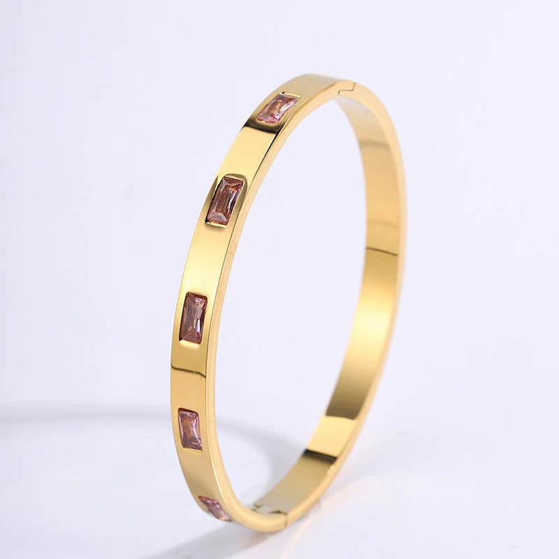 Renata Scarlatti Bracelet Green | Gold 16k - Image 5