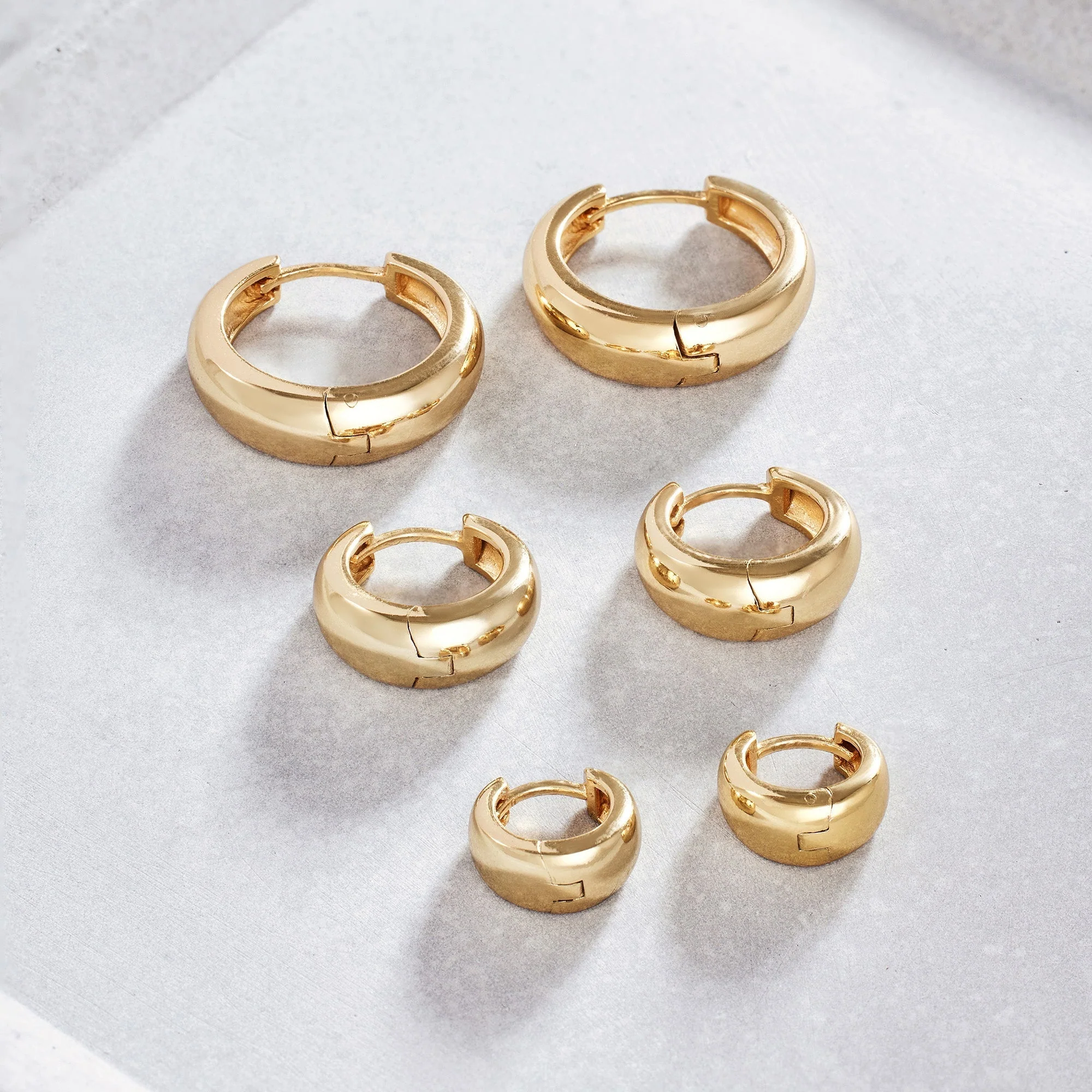 Rue Mini Hoops | Gold 18k - Image 3