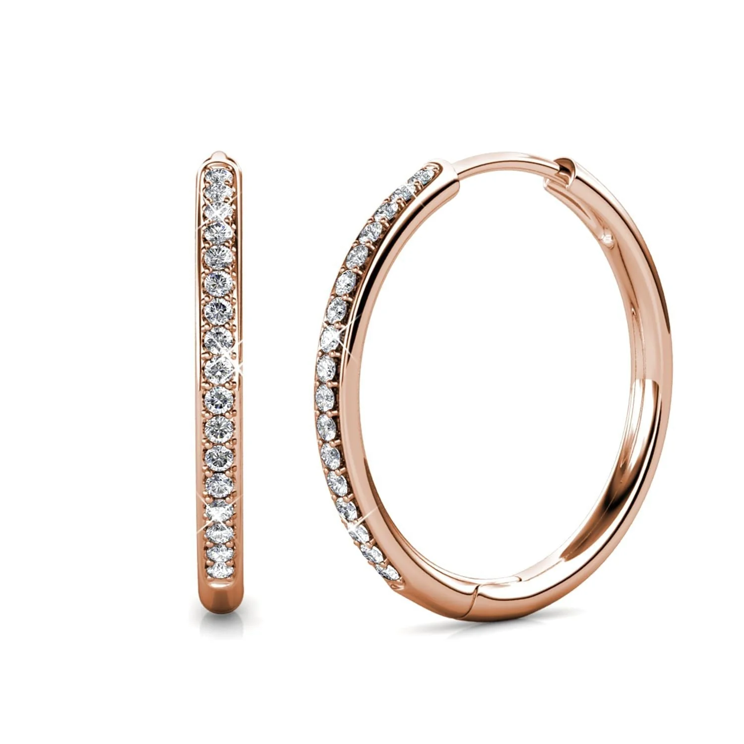 Sorel Pave Earrings | Gold 14k - Image 3
