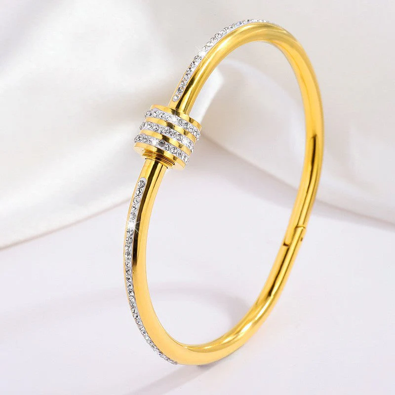 Tessandra Virelli Bracelet Black | Gold 16k - Image 2